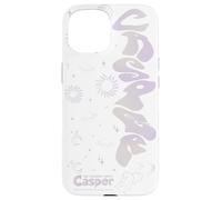 Casper The Friendly Ghost Vertical Logo Purple Tones Case for iPhone 15