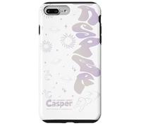 Casper The Friendly Ghost Vertical Logo Purple Tones Case for iPhone 7 Plus/8 Plus