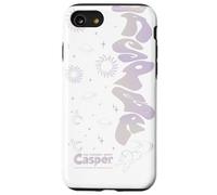 Casper The Friendly Ghost Vertical Logo Purple Tones Case for iPhone SE (2020) / 7/8