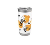 Casper Trick Or Treat All Over Print Stainless Steel Insulated Tumbler