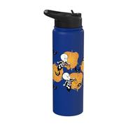 Casper Trick Or Treat All Over Print Stainless Steel Insulated Water Bottle