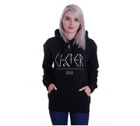 Casper - XOXO - Hoodie - black - M - 70% Cotton, 30% Polyester M