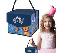 Caspette per il trattamento a tema animale, 6.69 poldi favore per fest per animali, capovolgi le grandi scatole di caramelle vuote con cinturino, birthday shower decoration, product per fixed p