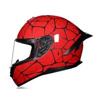 Casque De Moto Intégral Man Woman Motorcycle Helmet with Visors Motorbike Bike Protective Crash Lid Street Bike Helmet ECE Approved F,M=(57-58CM)
