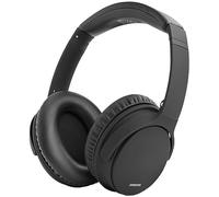 Streetz HL-BT404 Bluetooth 5.0 Headphones - Black - Active Noise Cancelling