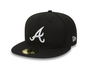 Casquette New Era essential 59fifty Atlanta Braves Black 7