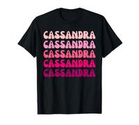 Cassandra First Name Minimalist Design Value Graphic T-Shirt