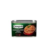Cassegrain Coconut Beans Ready with Tomatoes, Laurel and Sage - The Box of 430 g