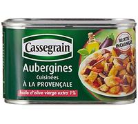 Cassegrain - Cooked Eggplant at La Provençale 375g - Lot of 4 - Price Per Lot - Fast Delivery