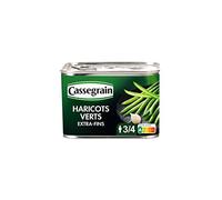 Cassegrain Extra-Fine Green Beans - 390g Box Net Drained