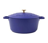 MasterClass Cast Aluminium 5L Casserole Dish Electric Blue