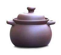 Casserole Dish with Lid - Heat-Resistant Stew Pot for Hot Pot and Porridge - Ideal for Household Cooking