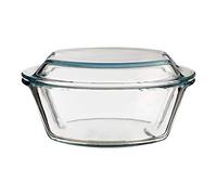 Casserole Dish with Lid, Round, Glass, Large 0104570