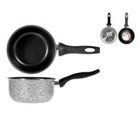 Casserole Home 1 Handle Non-Stick Salt N' Pepper CMS 16