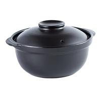 Casserole Pot Casserole Pottery Soup Steamed Rice Braised Chicken And Heat Resistant Claypot Gas(Flat 1.9 L)