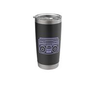 Cassette Audio Tape 80s Retro Music Old Mix Pencil Stainless Steel Insulated Tumbler