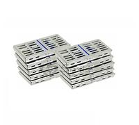 Cassette Box Rack Tray 10 X Premium German Autoclave Sterilization Holds 7 CE Smile U.K