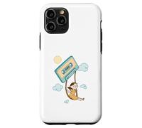 Cassette Daydream - Girl Swinging on a Tape in Clouds Case for iPhone 11 Pro