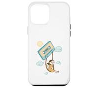 Cassette Daydream - Girl Swinging on a Tape in Clouds Case for iPhone 12 Pro Max