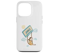Cassette Daydream - Girl Swinging on a Tape in Clouds Case for iPhone 13 Pro