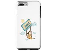 Cassette Daydream - Girl Swinging on a Tape in Clouds Case for iPhone 7 Plus/8 Plus