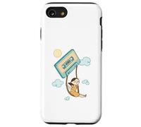 Cassette Daydream - Girl Swinging on a Tape in Clouds Case for iPhone SE (2020) / 7 / 8