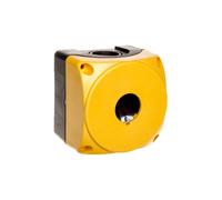 Cassette Enclosure 1 Hole 22mm Yellow IP67 LPZP1A5 Platinum