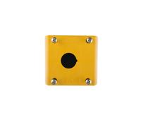 Cassette Enclosure 1 Hole 22mm Yellow IP67 RMQ Titanium 216536