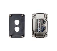 Cassette Enclosure 2 Hole 22mm Grey IP65 XALD02 Harmony