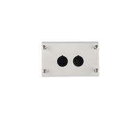 Cassette Enclosure 2 Hole 22mm Grey IP67 M22-I2 RMQ 216537