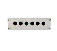 Cassette Enclosure 6 Hole 22mm Grey IP67 M22-I6 RMQ 216540