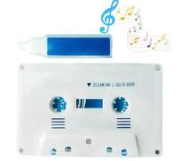 Cassette Head Cleaner&Demagnetizer,CD/DVD Lens Cleaner Disc for CD Player,All-in-One Audio Video Disc Cleaner and Scratch Remover,Record Needle Cleaner,Complete Care Maintenance Kit for Cassette Tapes