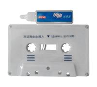 Cassette Head Cleaner - Dust Removal Tool, Tape Cleaning Kit Maintenance Solution Audio Deck Accessories for Boombox Recorder Stereo Car Player, Vintage Sound Restoration Devices Use