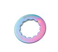 Cassette Lockring for 8-11 Speed, CNC 6061 Aluminum 11T Thread, Compatible with, Corrosion-Resistant High-Strength Bike Part(Colorful)