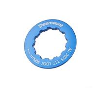 Cassette Lockring for 8-11 Speed, CNC 6061 Aluminum 11T Thread, Compatible with, Corrosion-Resistant High-Strength Bike Part(Blue)