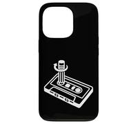 Cassette Pencil Rewind 80s 90s Retro Mixtape Art Case for iPhone 13 Pro