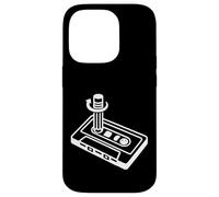 Cassette Pencil Rewind 80s 90s Retro Mixtape Art Case for iPhone 14 Pro