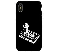 Cassette Pencil Rewind 80s 90s Retro Mixtape Art Case for iPhone X/XS