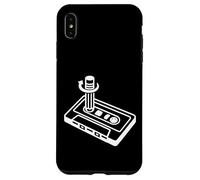 Cassette Pencil Rewind 80s 90s Retro Mixtape Art Case for iPhone XS Max