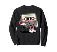 Cassette Tap Player Retro Music Vintage Musician Old Mixtape Sweatshirt