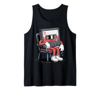 Cassette Tap Player Retro Music Vintage Musician Old Mixtape Tank Top