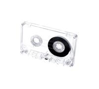 Cassette Tape 45min/60min/90min Clear Body Easy Content Identification Texture For Music Cassettes