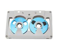 Cassette Tape 50 Minutes Recording Double Sided Metal | Record your favorite music on this double sided metal cassette tape with a transparent storage box for vintage tape players