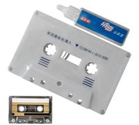 Cassette Tape Cleaner - Demagnetizer Recorder, Tool, Audio Maintenance | Restoration Sound High Frequency, Balance Volume Clarity Equipment Home Car Vintage