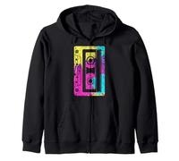 Cassette Tape Mixtape 80s and 90s Costume Zip Hoodie