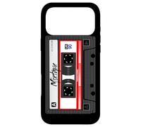 Cassette Tape Music Mix Audio 90s Party 80s Outfit Cassette Case for iPhone 17 Pro Max