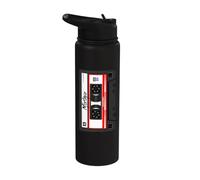 Cassette Tape Music Mix Audio 90s Party 80s Outfit Cassette Stainless Steel Insulated Water Bottle