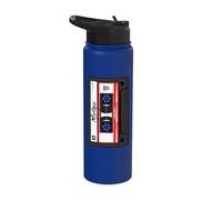 Cassette Tape Music Mix Audio 90s Party 80s Outfit Cassette Stainless Steel Insulated Water Bottle