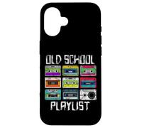 Cassette Tape Music Retro 80s Playlist Case for iPhone 16