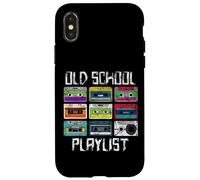 Cassette Tape Music Retro 80s Playlist Case for iPhone X/XS